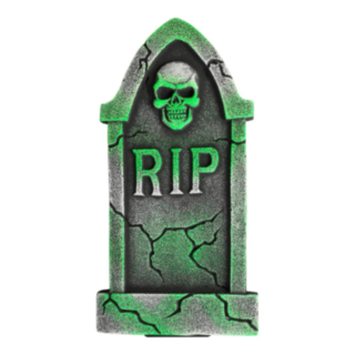 RIP Hautakivi Pääkallolla Vihreä