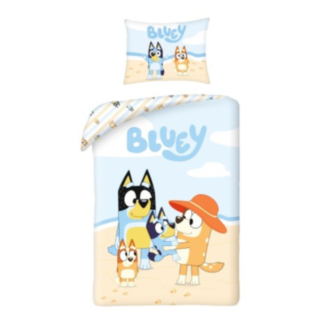 Bluey® Ranta Puuvilla Pussilakanasetti