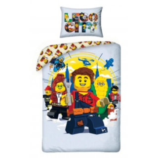 LEGO® City Puuvillaiset Pussilakanasetti