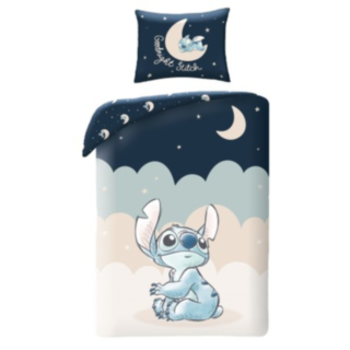 Stitch® Goodnight Puuvilla Pussilakanasetti