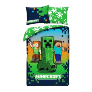 Minecraft® Pixel Pussilakanasetti