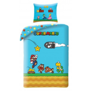 Super Mario® Retro Pussilakanasetti
