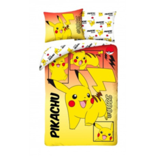 Pokémon® Pikachu Puuvilla Pussilakanasetti