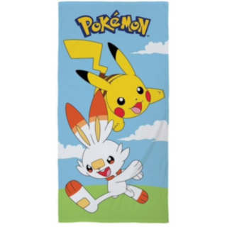 Pokémon® Pikachu & Scorbunny Kylpypyyhe