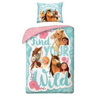 Spirit® Wild Puuvilla Pussilakanasetti