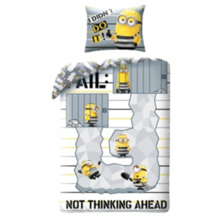 Minions® Puuvilla Pussilakanasetti