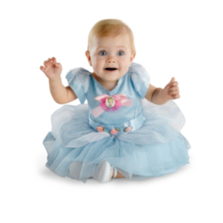 Disney Princess® Tuhkimo klassinen vauva-asu