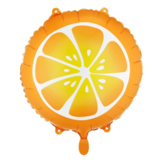 Appelsinskive Folieballon