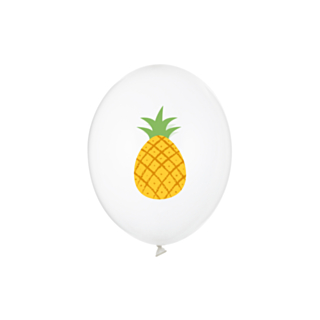 Ananas Latexballoner Transparent
