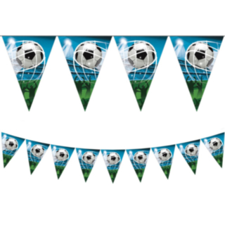 Jalkapallo Lippubanneri Sininen