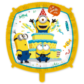 Minions® Neliönmuotoinen Foliopallo