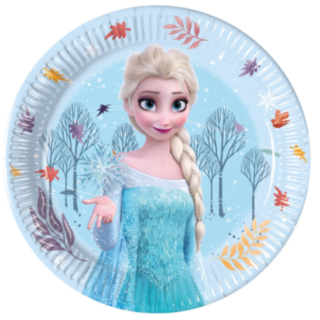 Frozen® Pahvilautaset Vaaleansiniset