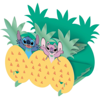 Stitch® Kakkuteline Vihreä/Keltainen