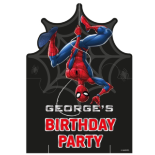 Spider-Man® Syntymäpäiväkyltti