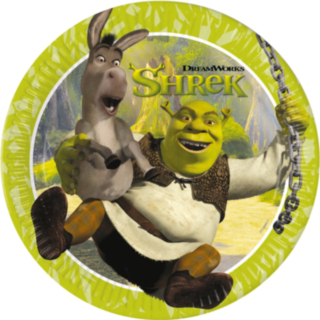 Shrek® Pahvilautaset Vihreä