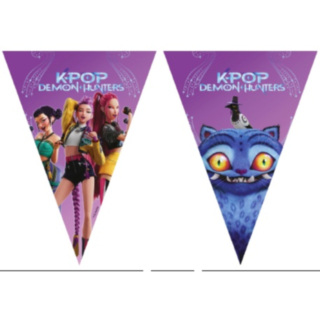 K-POP Demon Hunters® Paperinen Viirinauha Violetti