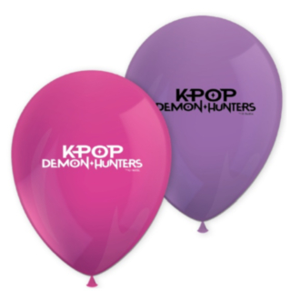 K-POP Demon Hunters® Lateksi-ilmapallot Pinkki/Violetti