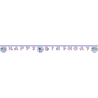 Stitch® Angel Happy Birthday Paperibanneri