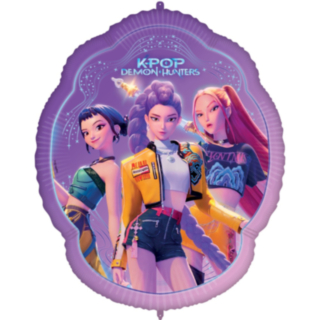K-Pop Demon Hunters® Jättikokoinen Foliopallo