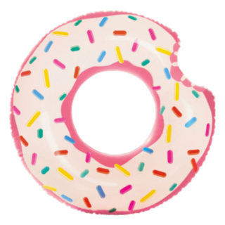 Oppustelig Donut Badering Lyserød