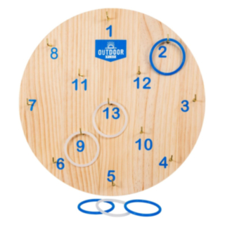Outdoor Play® Puinen Rengaspeli 30 cm