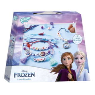 Frozen® Kirjain Rannekorusarja 4 kpl