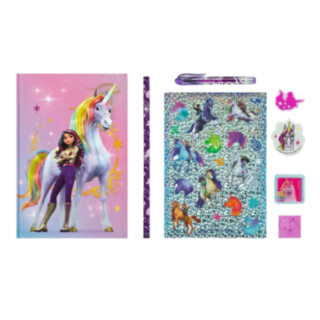 Unicorn Academy® Luova Setti Muistikirjalla, 8 osaa