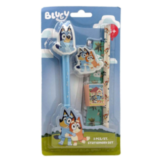 Bluey® Kirjoitussetti 5 Osaa