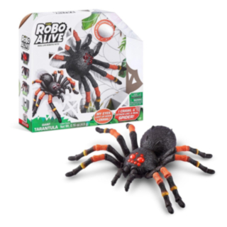 Robo Alive® Jättitarantula Hämähäkinseittilimalla