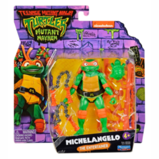 Teenage Mutant Ninja Turtles® Mutant Mayhem Michelangelo Toimintahahmo