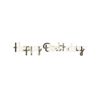 Happy Birthday -kultaviirinauha