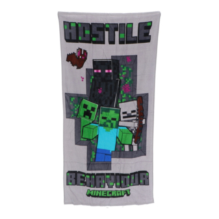 Minecraft® Pyyhe Harmaa