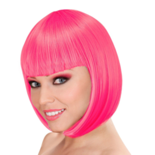 Lou Lou -peruukki Hot Pink