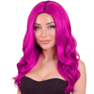 Roxy-peruukki fuksia