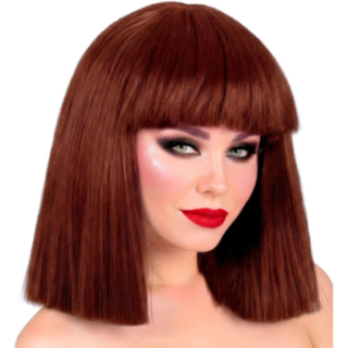 Showgirl Ruskea Peruukki