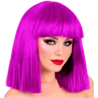 Showgirl-peruukki violetti