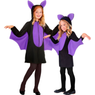 Lasten Lepakkoasu Violetti