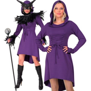 Keskiaikainen Goottilainen Asu Violetti Keskiaikainen Goottilainen Asu Violetti