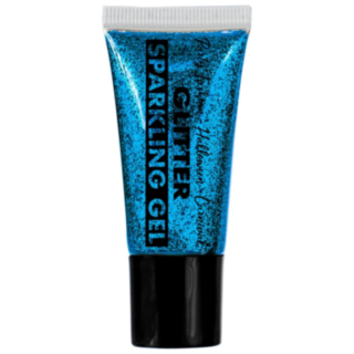 Glitter-geeli sininen