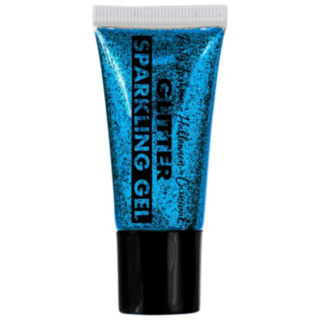 Glitter-geeli sininen