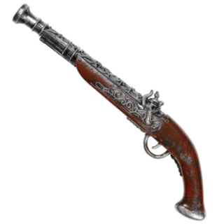 Antiikkinen merirosvopistooli