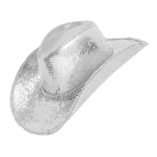 Paillet Cowboyhat Sølv