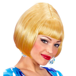 70-luvun disco-peruukki, blondi