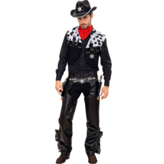 Musta cowboy-asu Musta cowboy-asu
