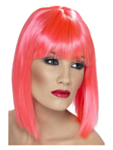 Glam Peruukki Neonpinkki