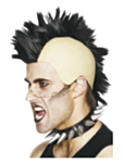 Mohawk Peruukki Musta