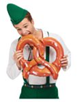 Puhallettava pretzel