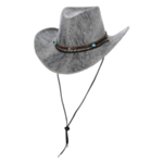 Cowboyhattu Harmaa