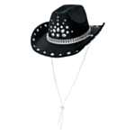 Jalokivi Cowboyhattu Musta