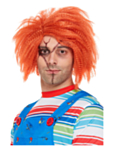 Punainen Chucky-peruukki